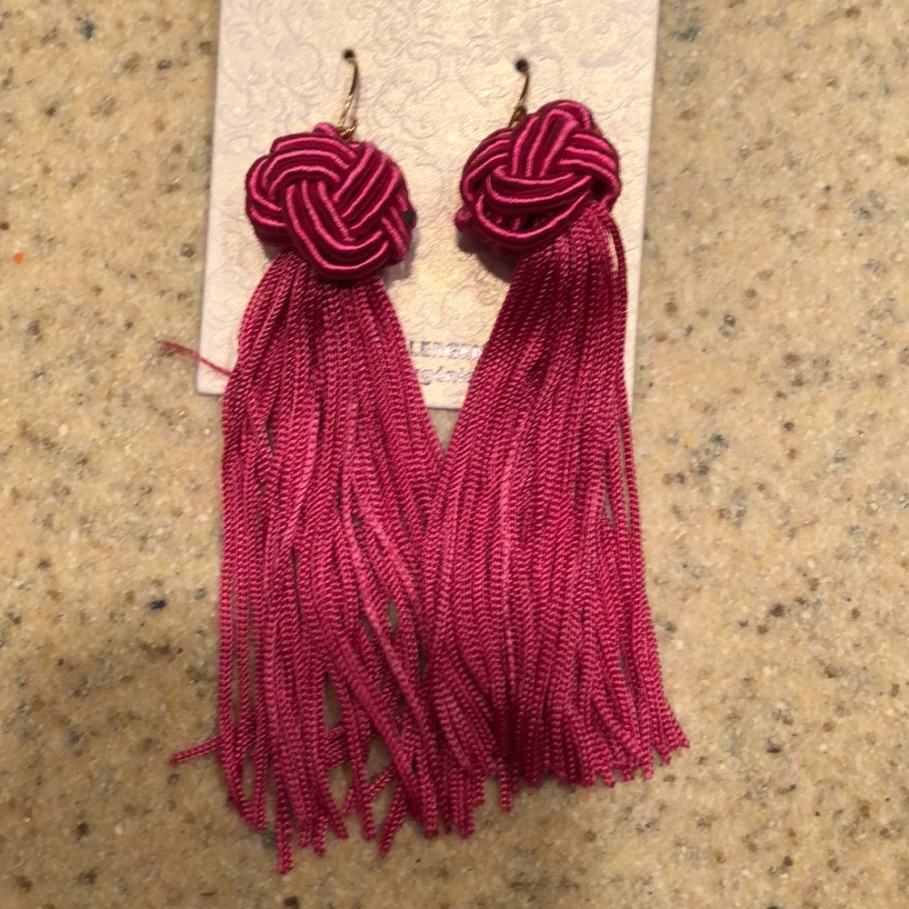 tassel earrings